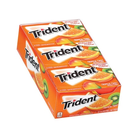 Trident Trident Sugar Free Tropical Twist Chewing Gum 14 pk 120488